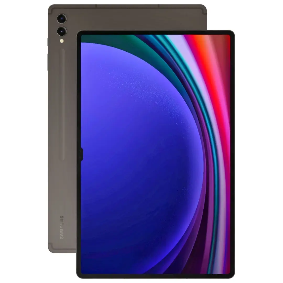 A modern Samsung Galaxy Tab S11 Ultra displayed on a stylish desk setup with tech accessories, showcasing a sophisticated and inviting atmosphere.