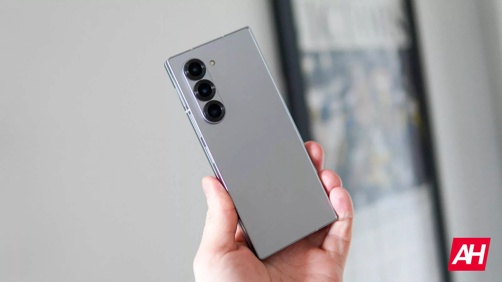 Sleek and modern representation of Galaxy Z Fold 7 smartphone showcasing its innovative foldable design and elegant features.