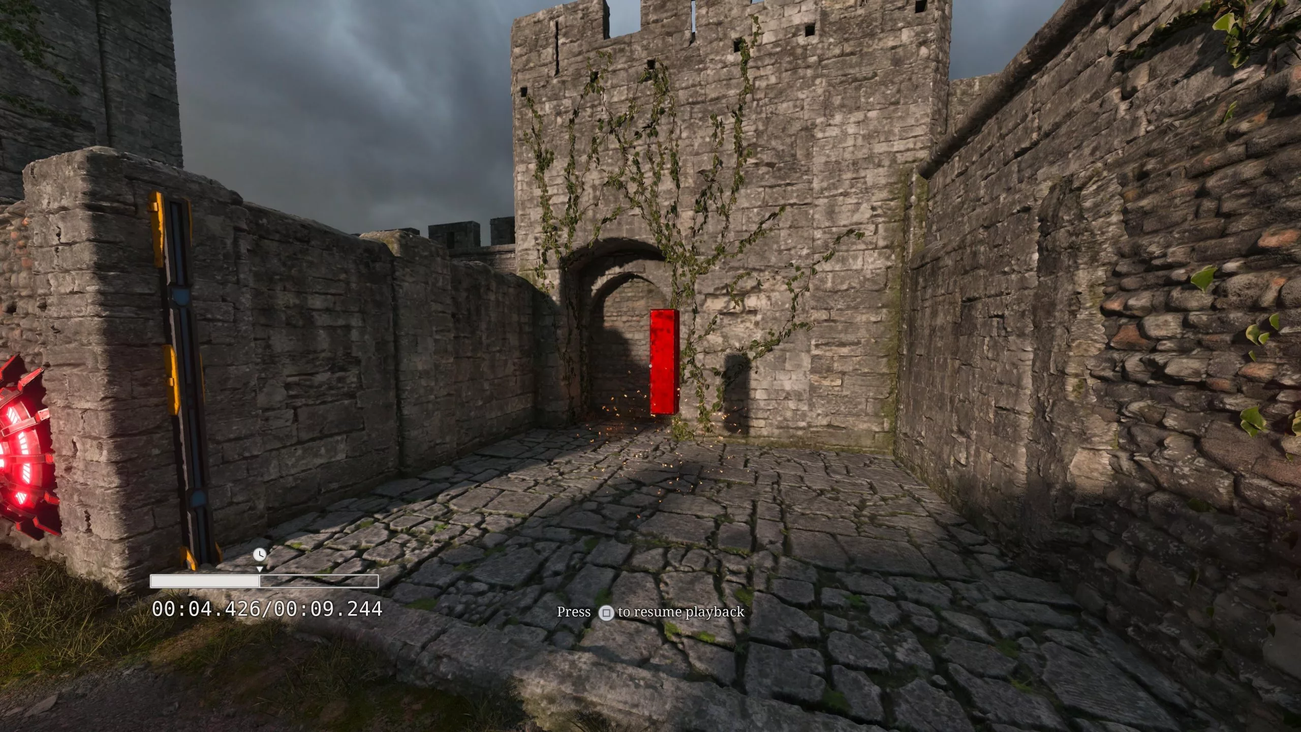 A modern, aesthetic representation of the Talos Principle puzzle, blending technology and creativity into a visually engaging design.