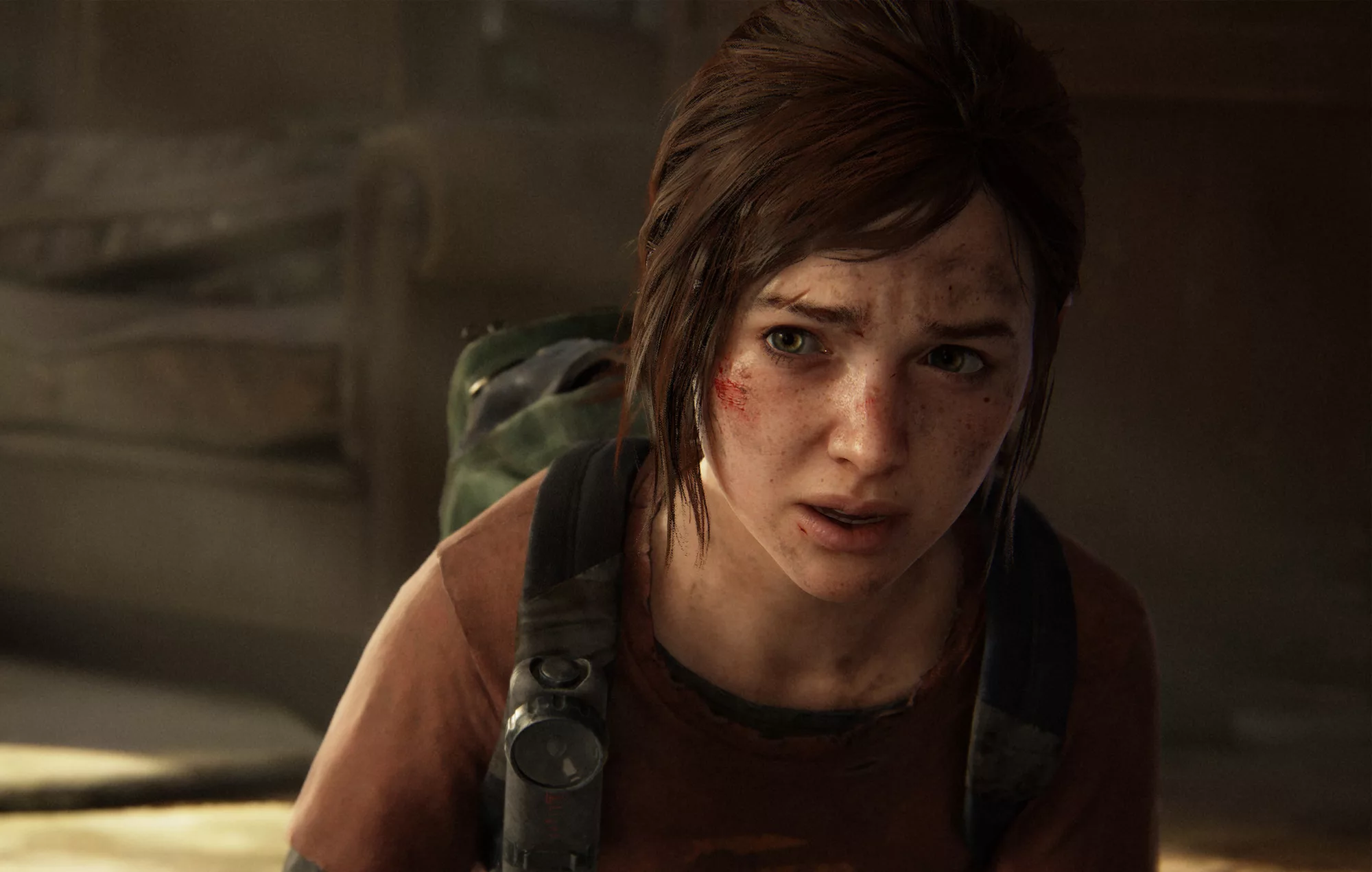 A creative and modern visual inspired by The Last of Us and Neil Druckmann's game project, showcasing a post-apocalyptic theme with technological elements.