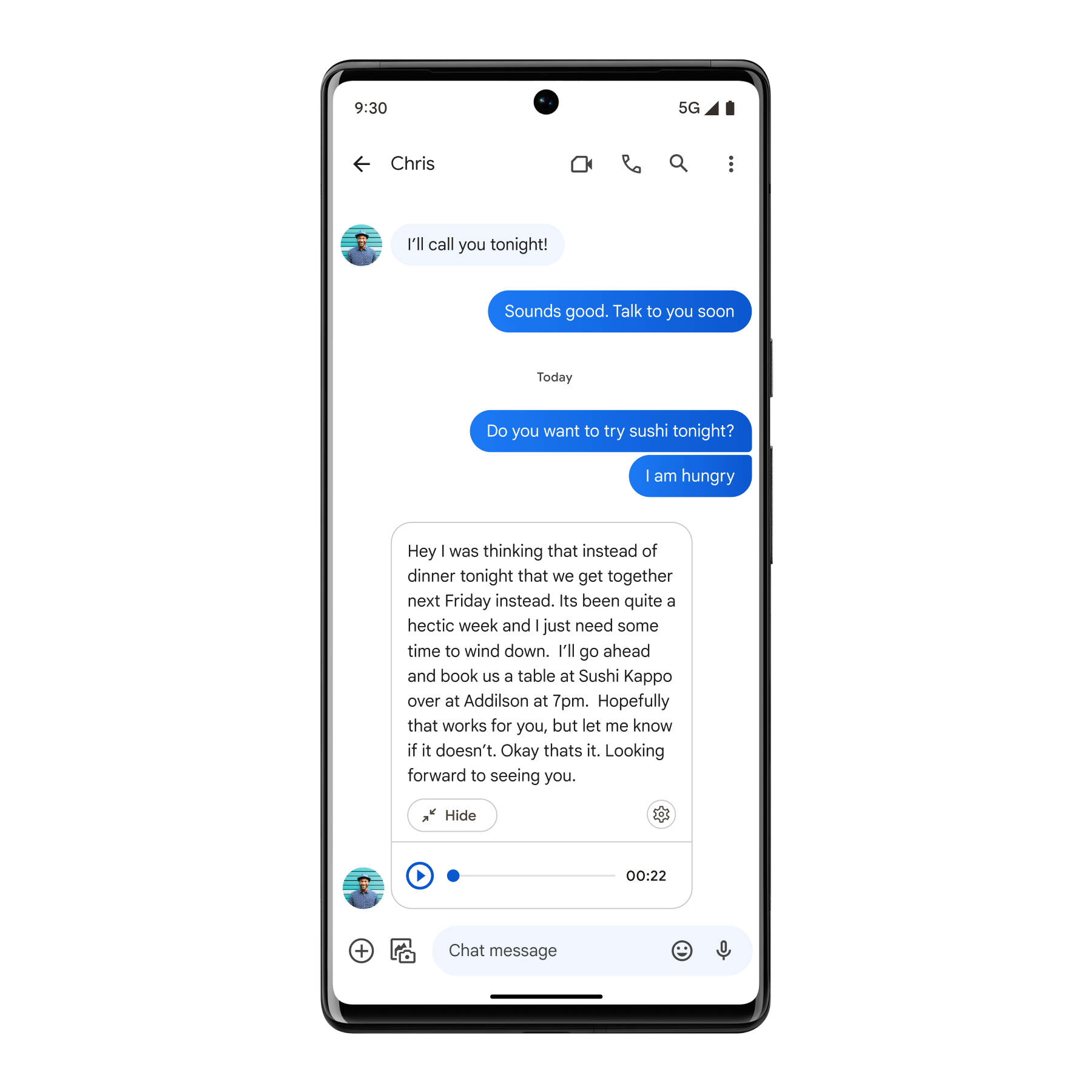 A modern illustration of Google Messages featuring YouTube integration, showcasing digital communication themes.