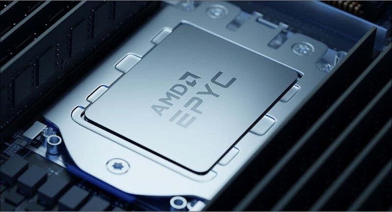 A modern and aesthetic representation of AMD EPYC 6th Generation and Zen 6 Architecture, showcasing technology and innovation.