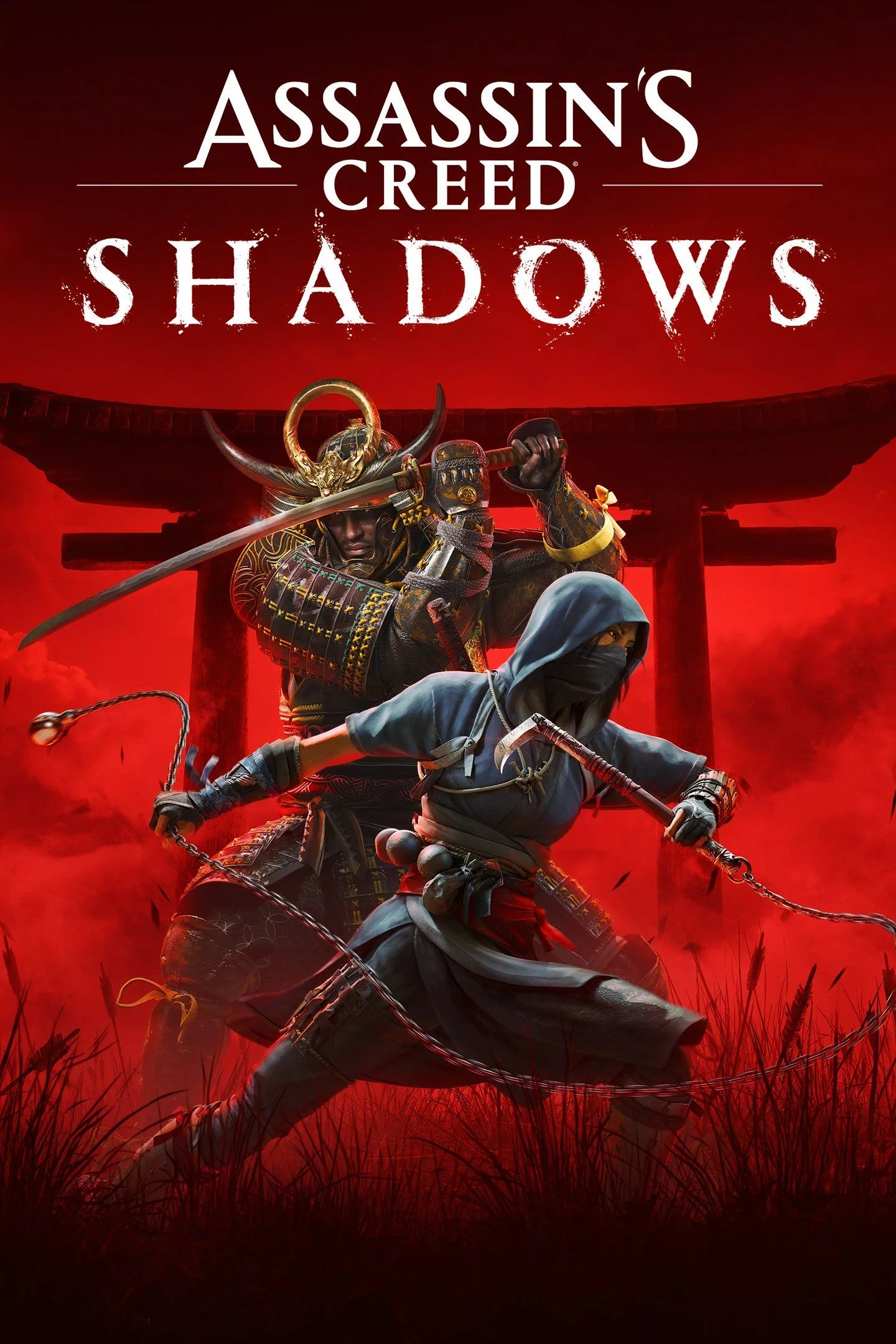 High-quality visual representation of Assassin's Creed Shadows and its sequel featuring assassins in a futuristic cityscape.