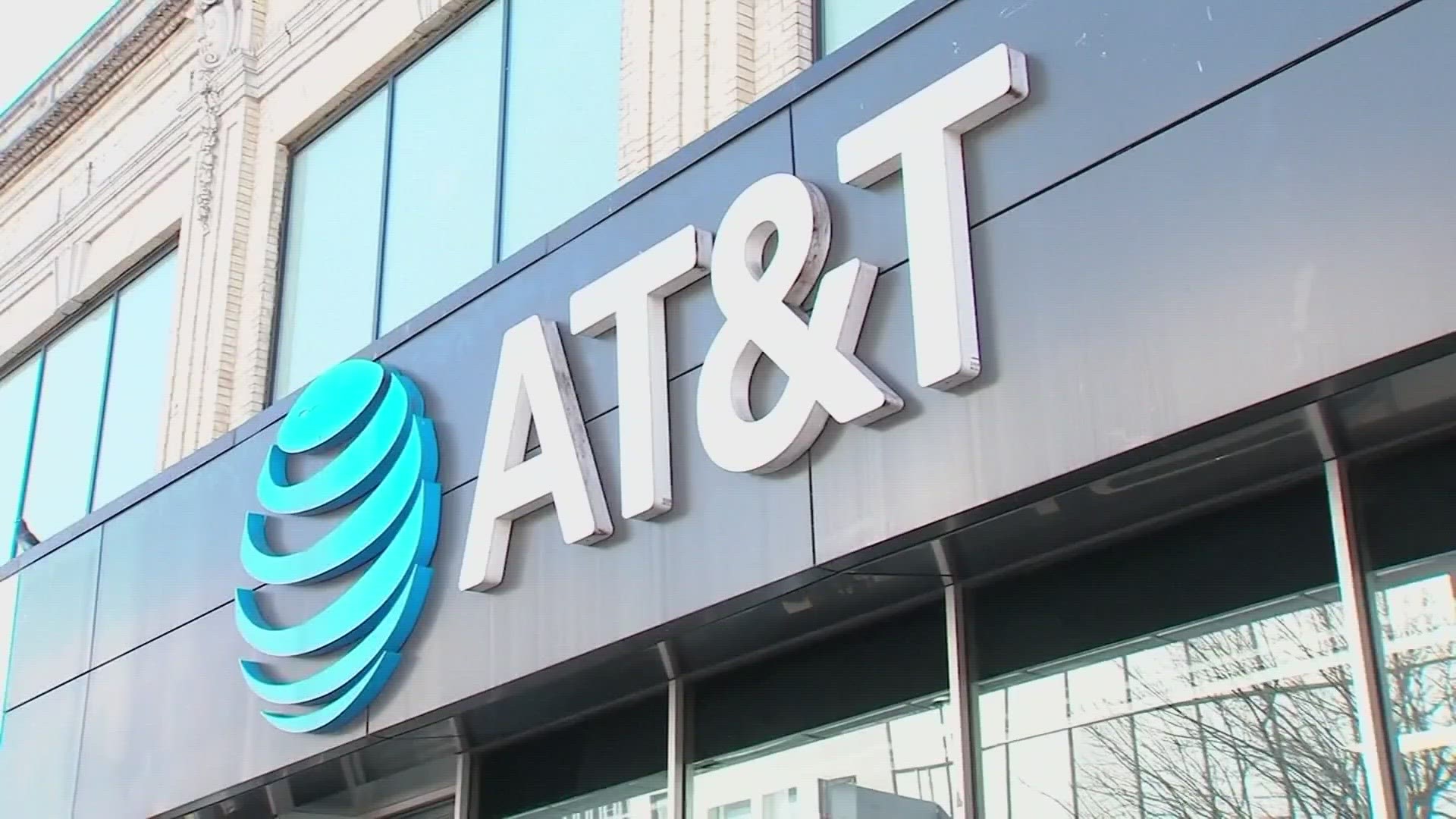 A modern artistic representation of customer disappointment following an AT&T lawsuit outcome, featuring a broken communication device in a sleek design.
