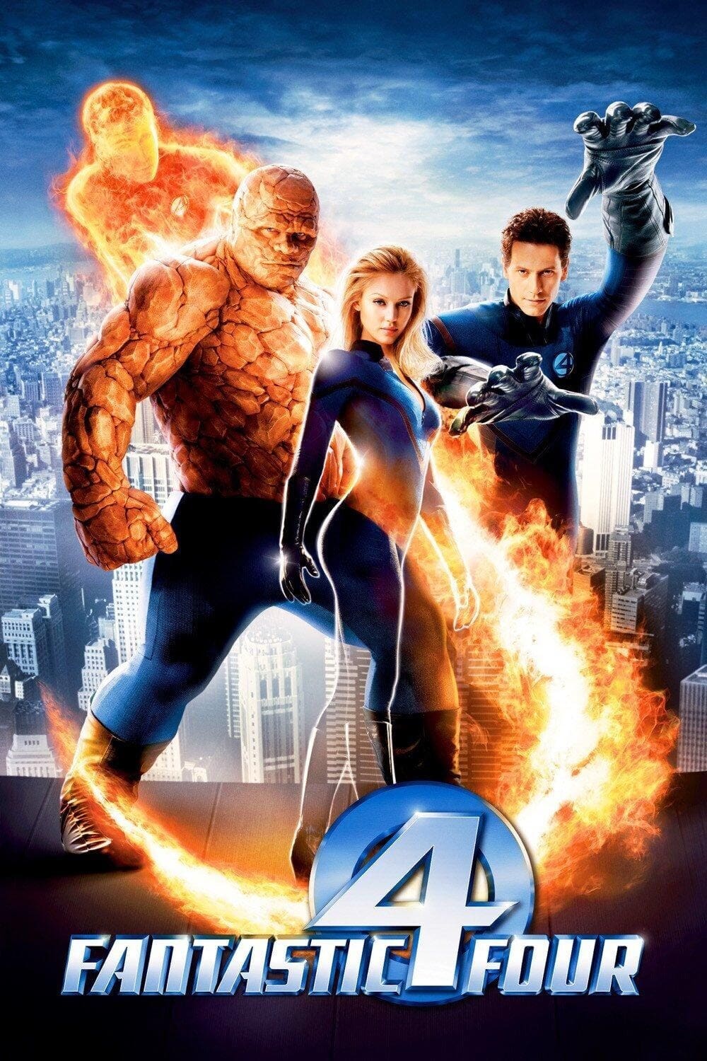A modern artistic representation of the Fantastic Four alongside Galactus and Silver Surfer in a vibrant cosmic setting.