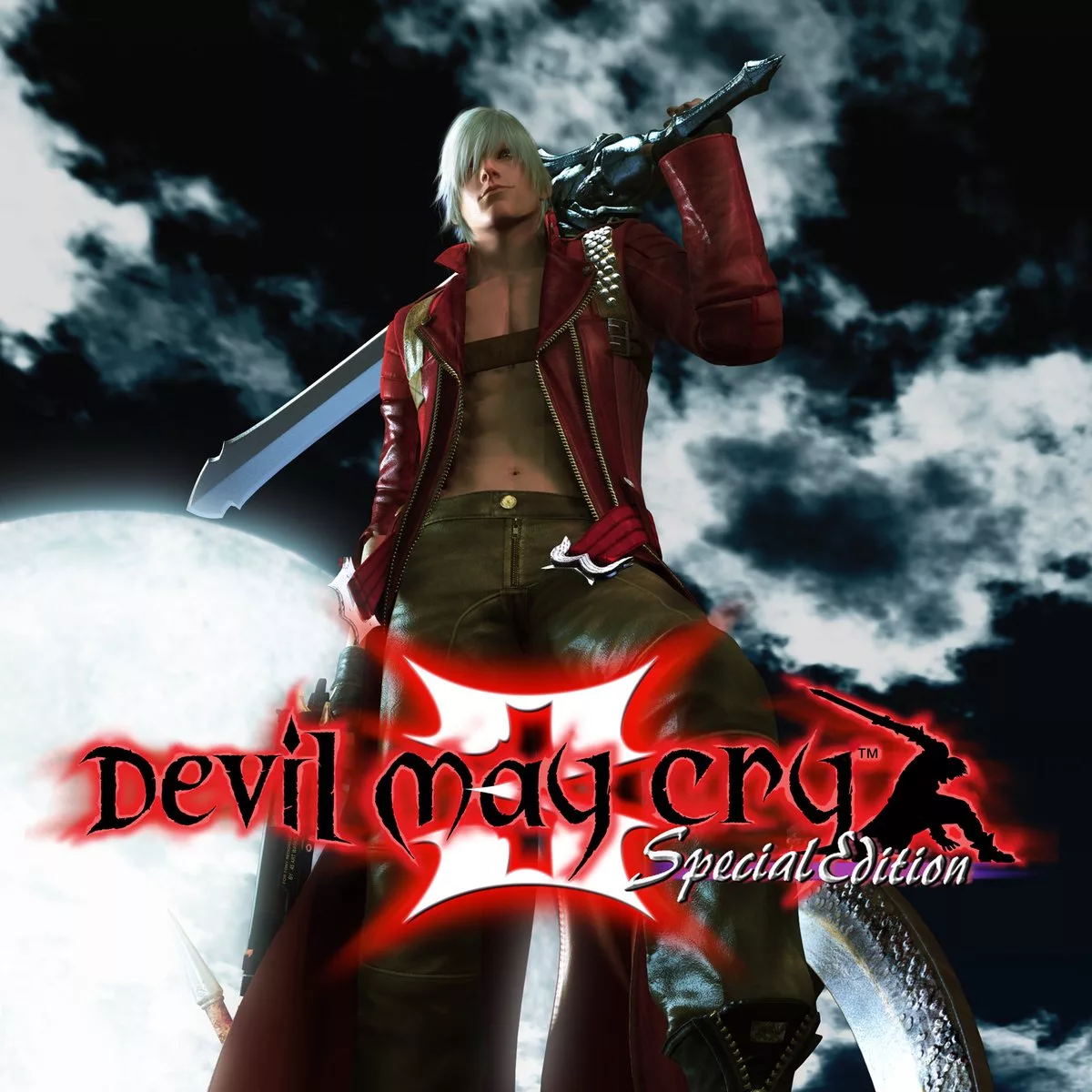 Modern and aesthetic visual representation of Devil May Cry 3's Crimson mode featuring dark fantasy elements.
