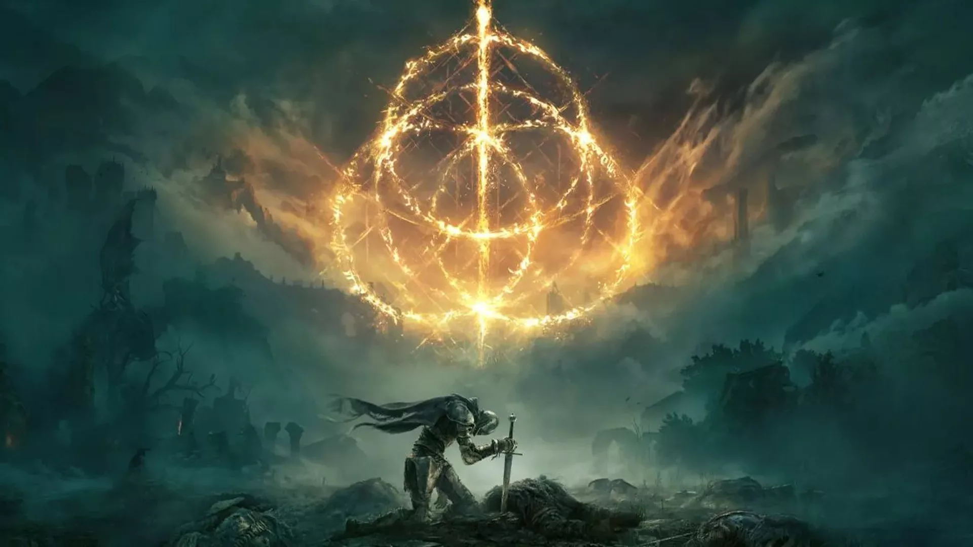 Stunning digital artwork inspired by Elden Ring's Nightreign, featuring a mysterious castle and epic fantasy elements.