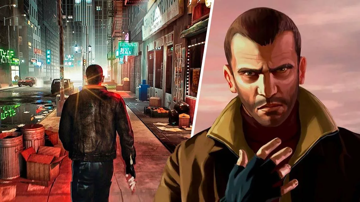 Futuristic cityscape inspired by Grand Theft Auto IV set in 2025 with advanced technology and vibrant nightlife.