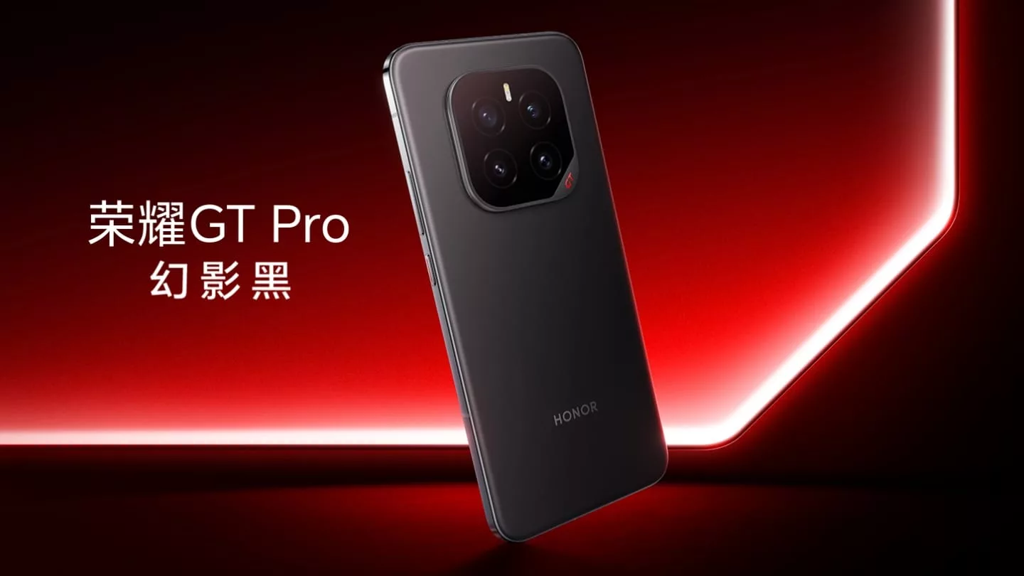 Honor GT Pro smartphone showcasing its modern design and advanced features in a creative and aesthetic visual.