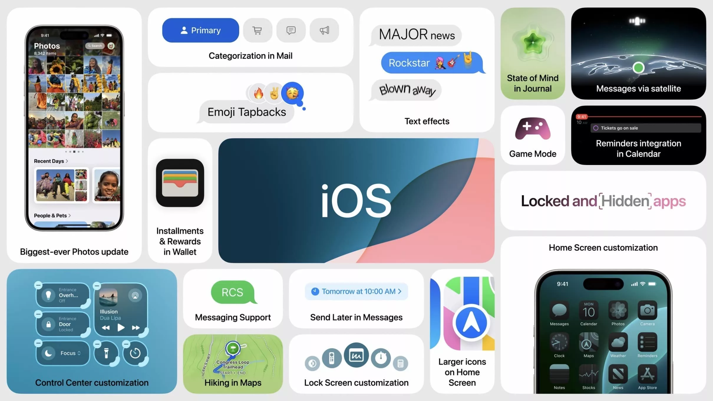 High-quality visual representation of iOS 18.5 release candidate, featuring modern design and vibrant colors.