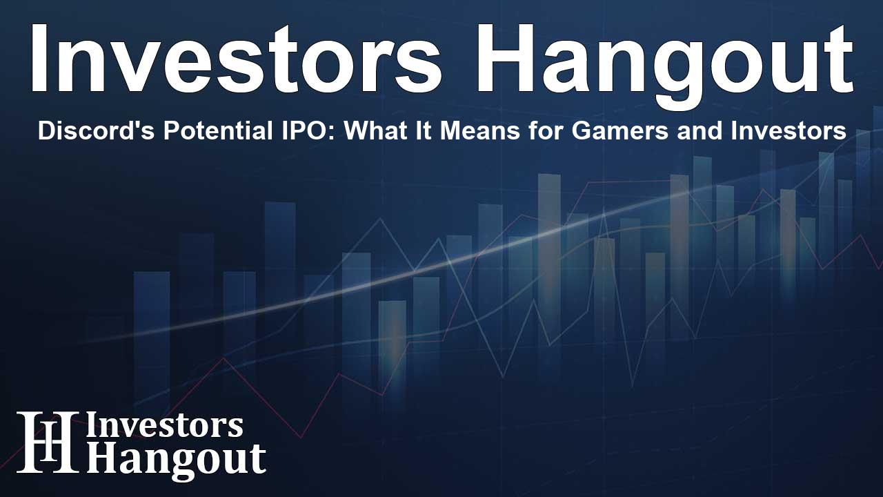 Visual representation of Discord's Initial Public Offering, illustrating the impact on gamers and the tech industry.