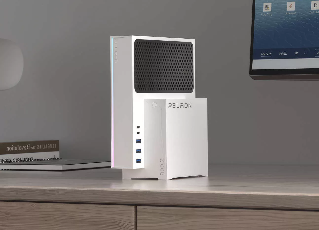 PELADN YO1 Mini PC: 16 Çekirdekli Ryzen AI Performansı