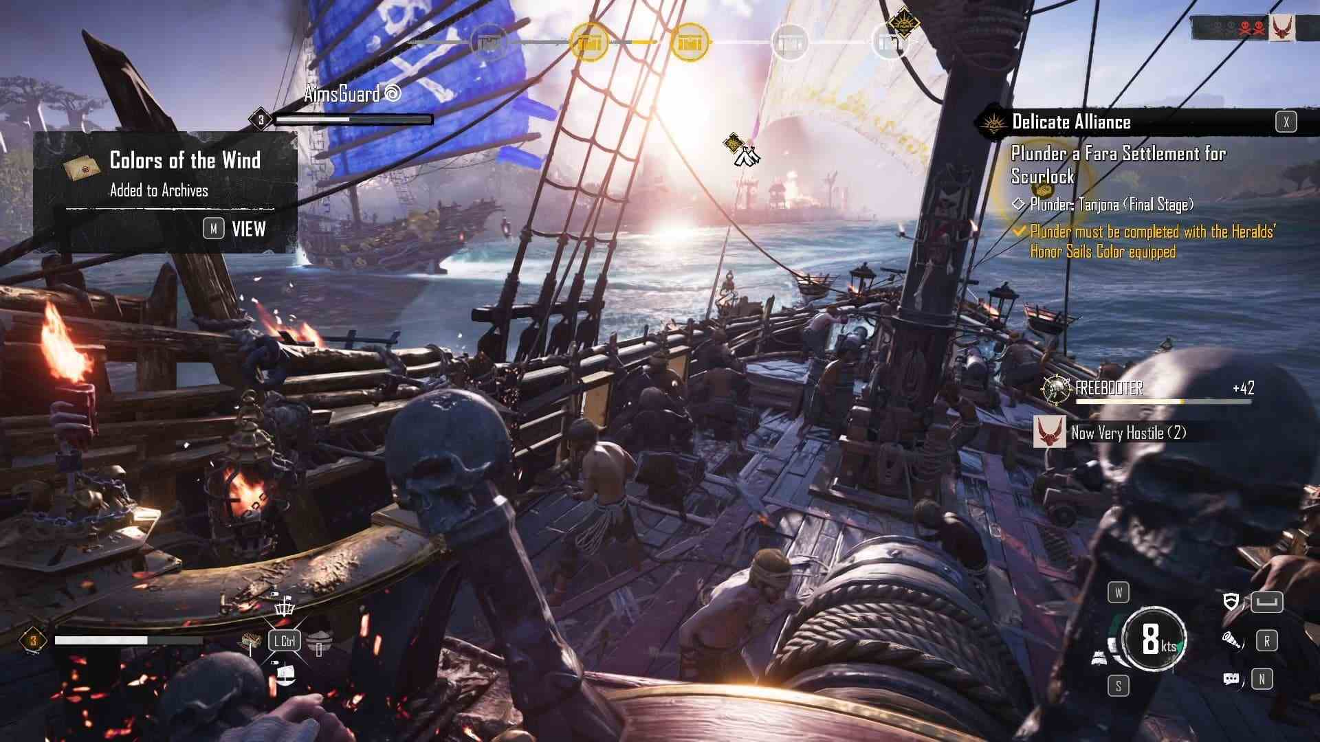 Skull and Bones güncellemesi: İkinci Yıldaki Yenilikler