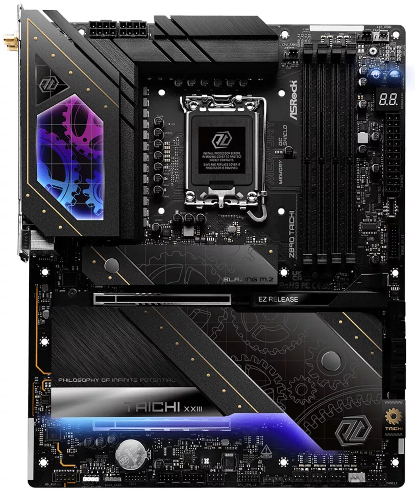 ASRock Z890 Taichi Aqua Anakart İncelemesi Detayları