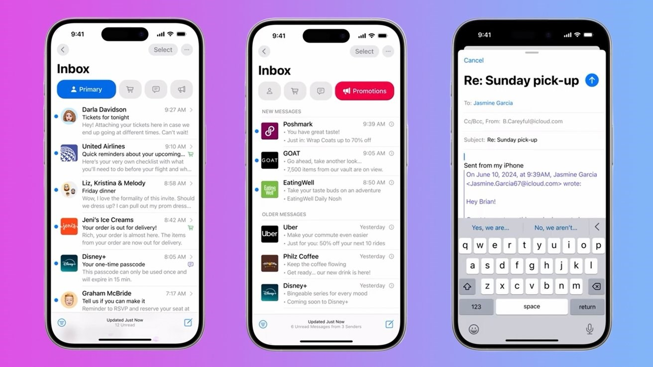 iOS Mail uygulaması ile Yenilikler: iOS 18.5’teki Özellikler