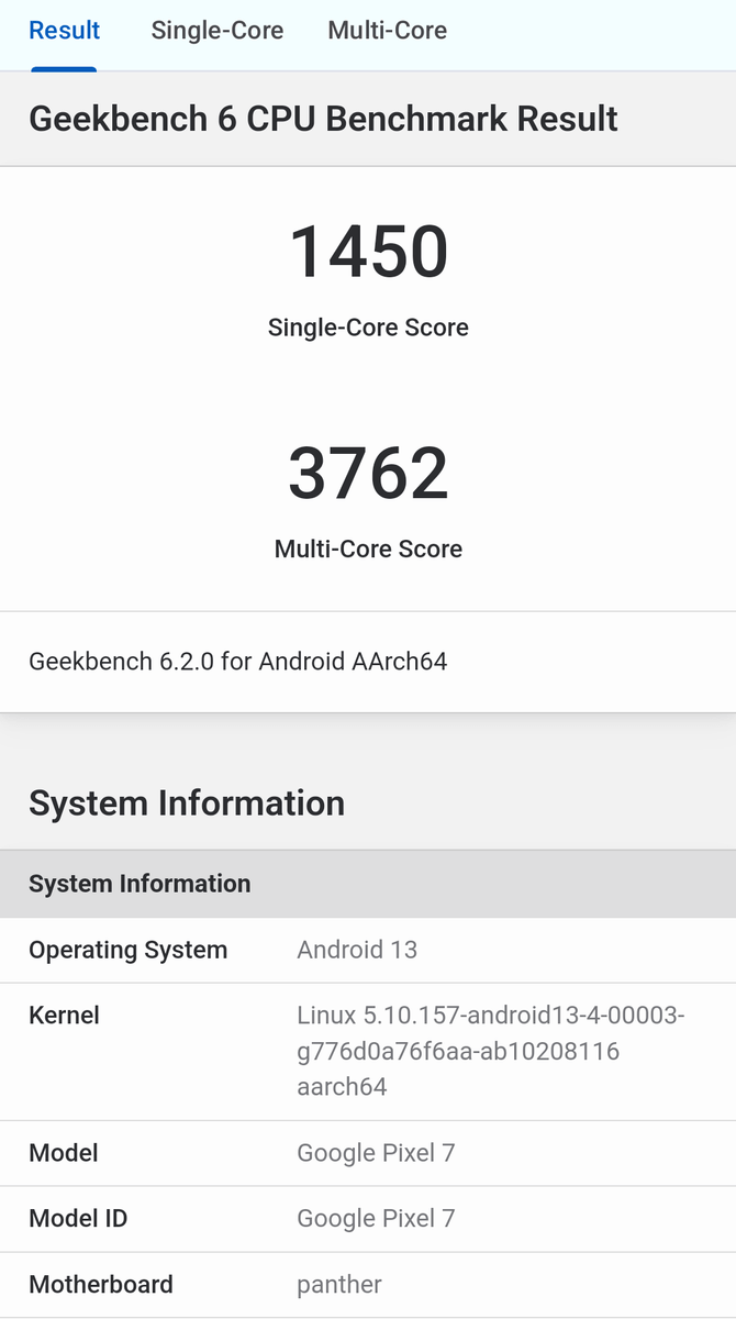 Pixel GPU benchmark: Yeni güncellemelerle iyileşmeler