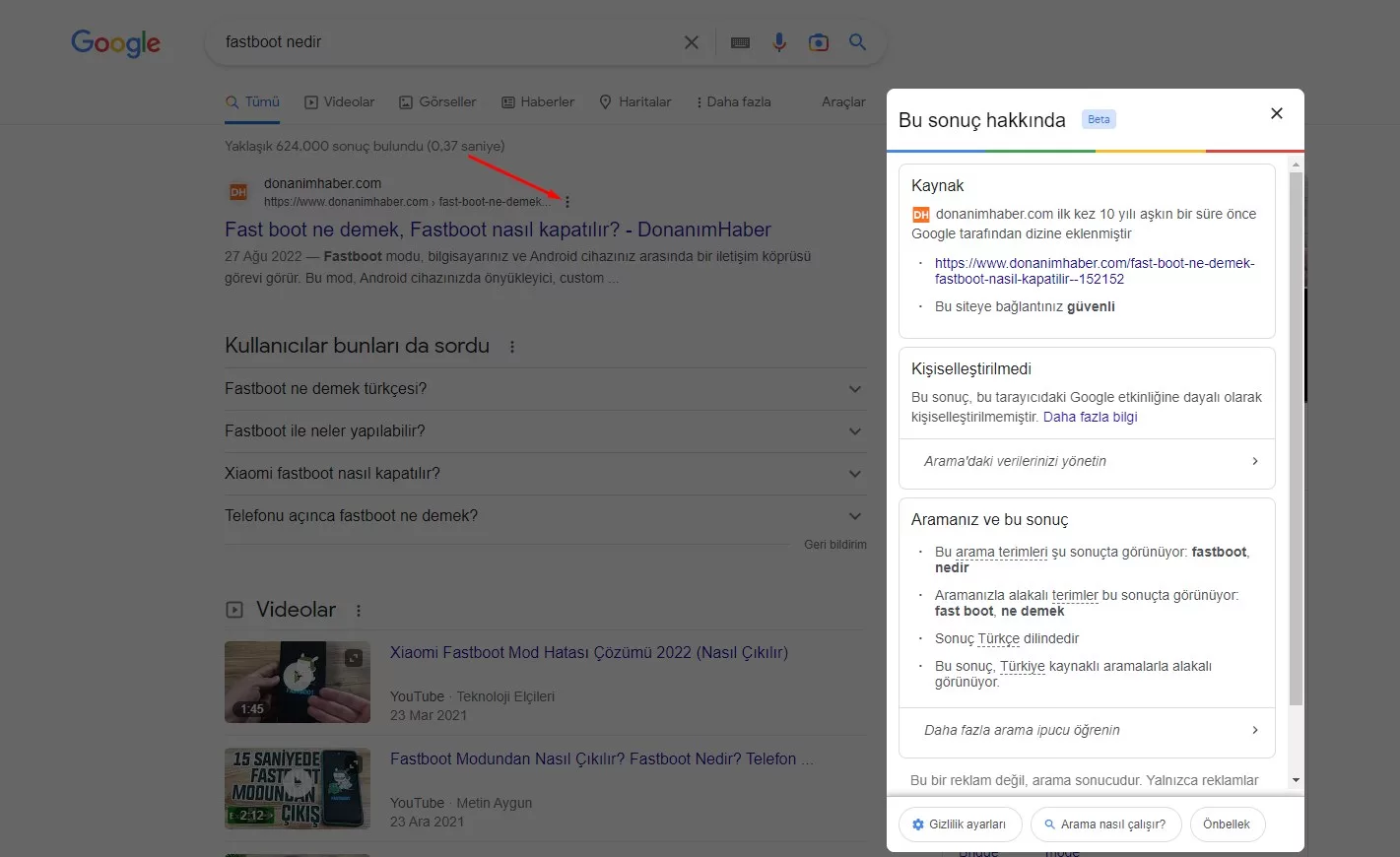 Google Simplify Özelliği ile Bilgi Basitleştirme