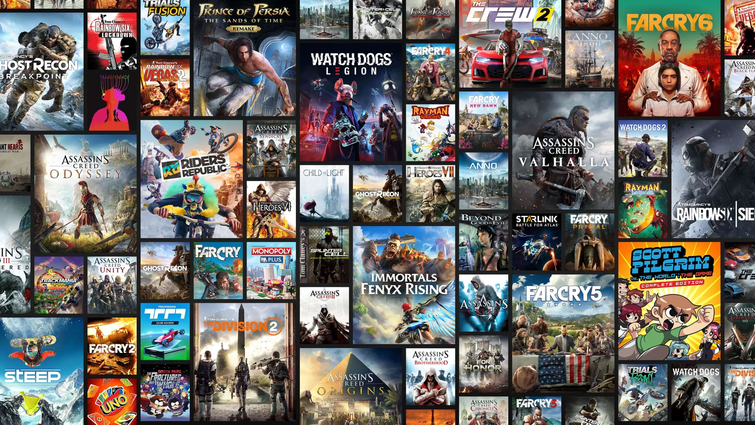 A modern and vibrant graphic illustrating Ubisoft's new mobile gaming subsidiary, featuring mobile devices and creative gaming elements.
