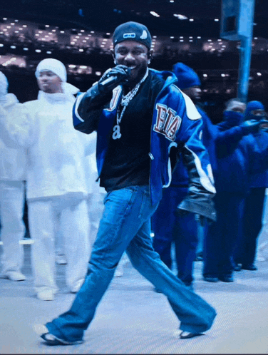 Eerie video game scene inspired by Kendrick's Mustard meme, featuring a character in a dark prison chased by a giant mustard bottle.