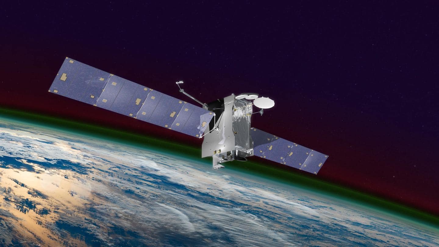 High-quality visual representing satellite internet in India showcasing Airtel and Starlink collaboration with a modern design.
