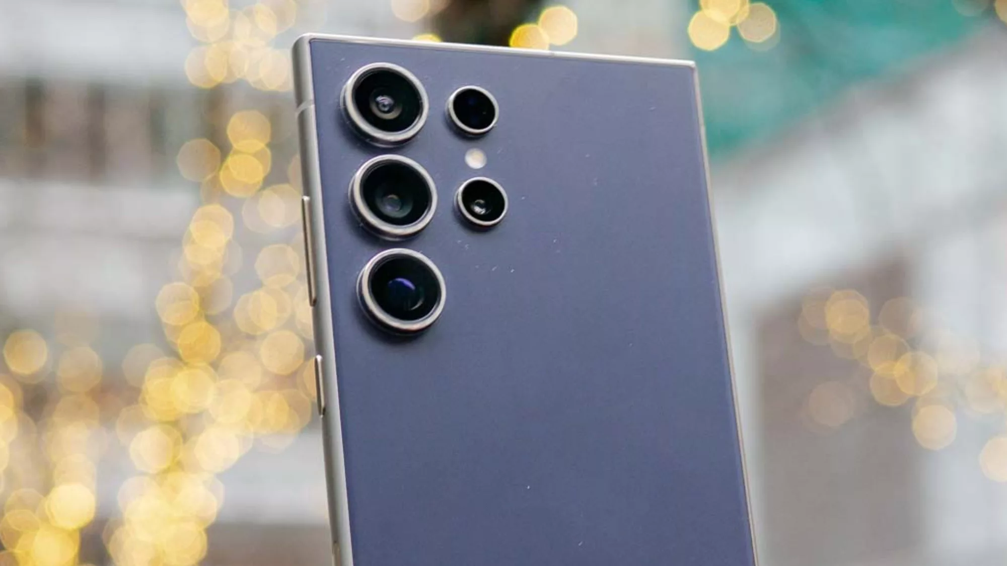 High-quality visual of Galaxy S26 camera module featuring innovative lens designs, suitable for social media.