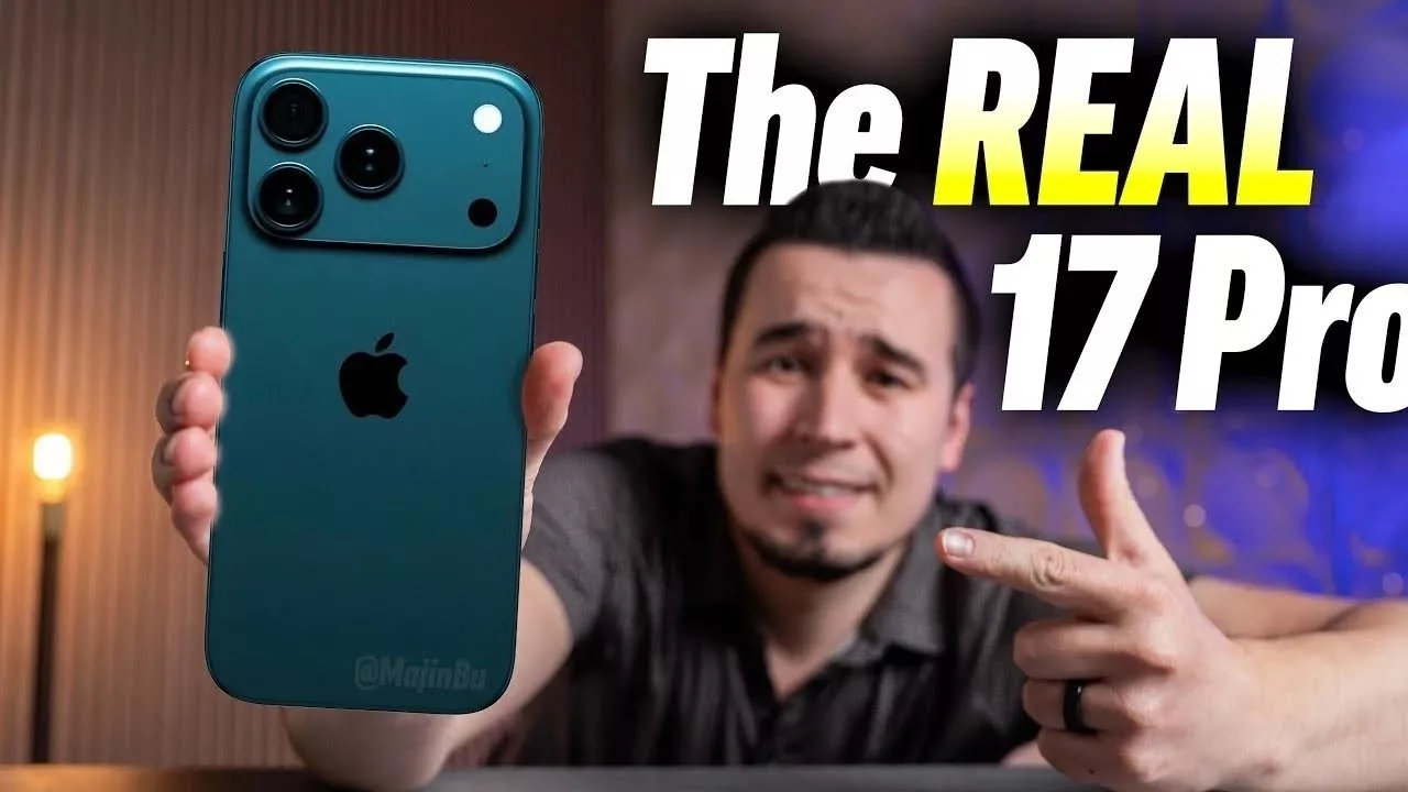 A visual comparison of iPhone 17 Pro Max and iPhone 15 Pro Max features and design.