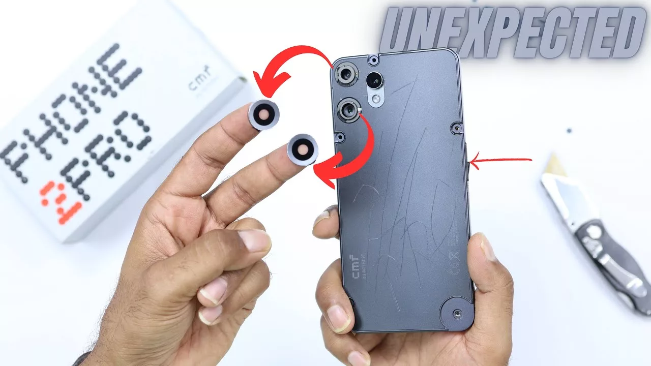 A modern and stylish representation of the CMF Phone 2 Pro review, showcasing technology and aesthetic design.