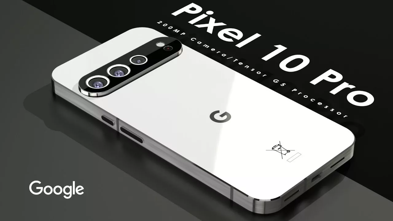 A modern aesthetic visual of the Google Pixel 10 Pro showcasing new features and design, perfect for technology blogs and social media.