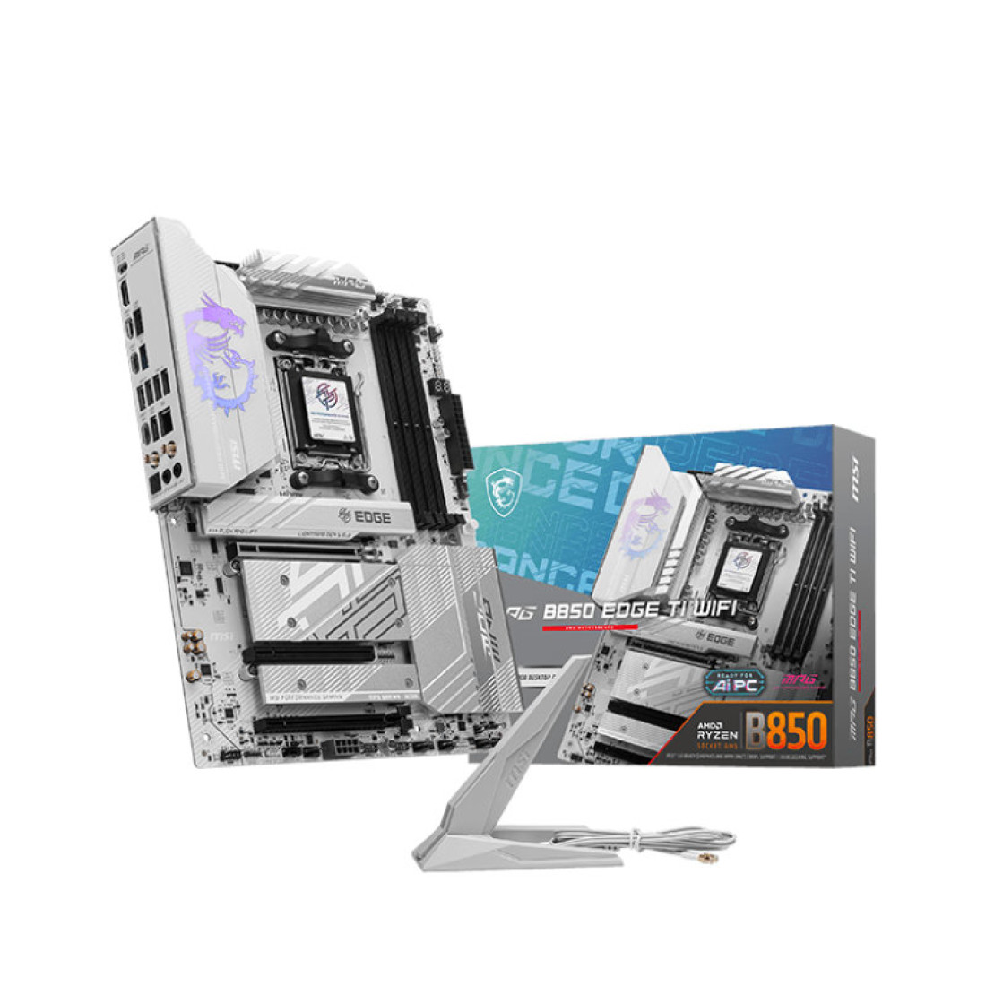 Budget friendly gaming PC build featuring MSI B850 motherboard in a modern gaming room.