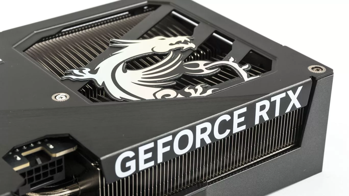 A modern and aesthetic design of the MSI GeForce RTX 5060 Ti graphics card showcasing its gaming capabilities with a futuristic background.