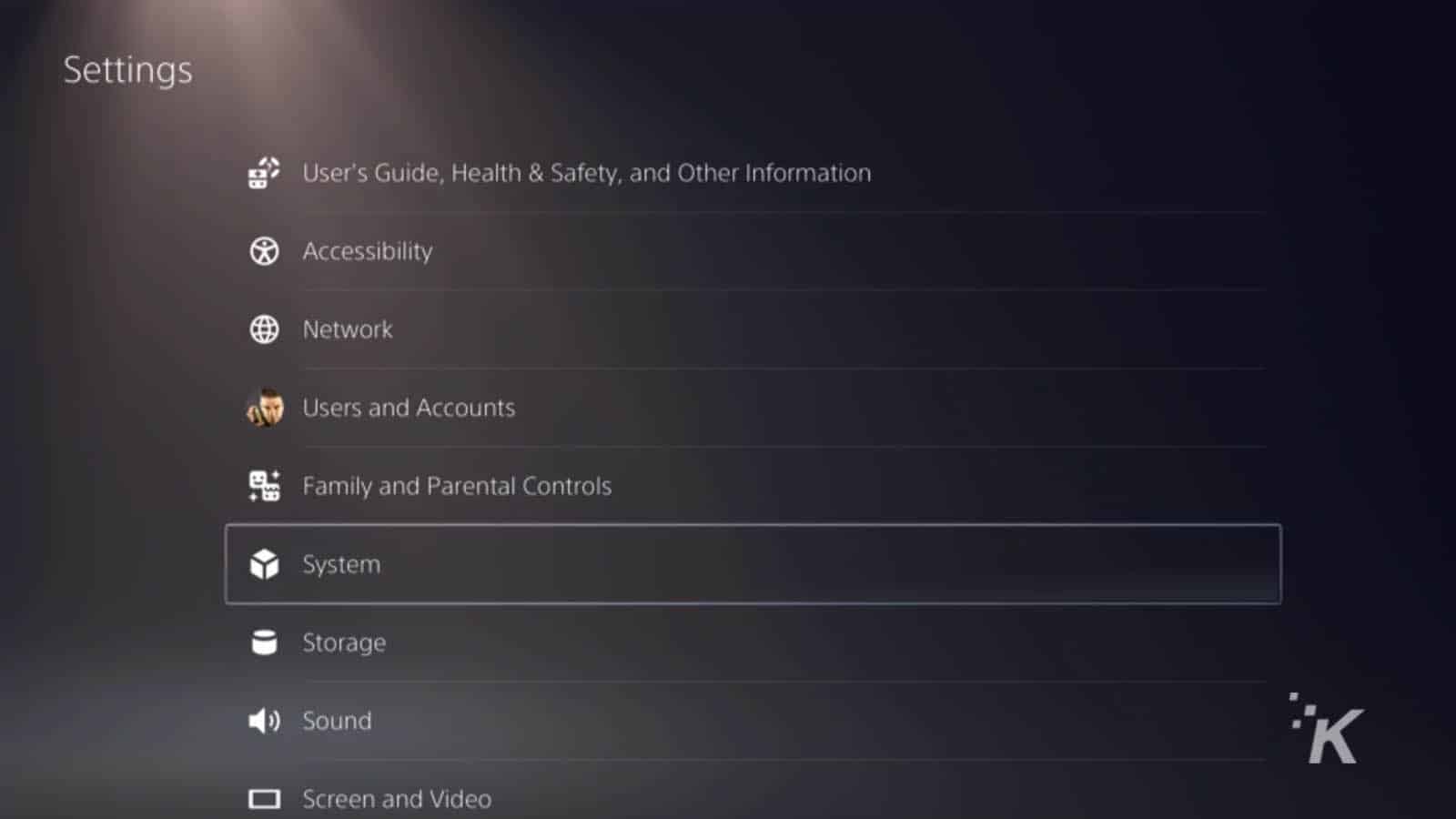 Modern graphic design of the PS5 update showcasing new features and technology.