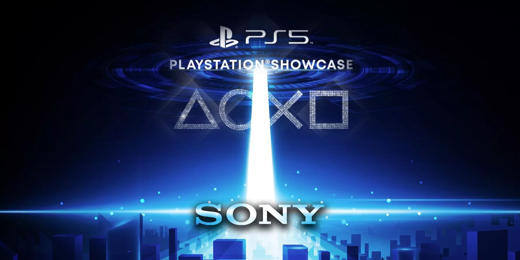 Futuristic digital art representation of a vibrant PlayStation event showcasing excitement for September 2023.