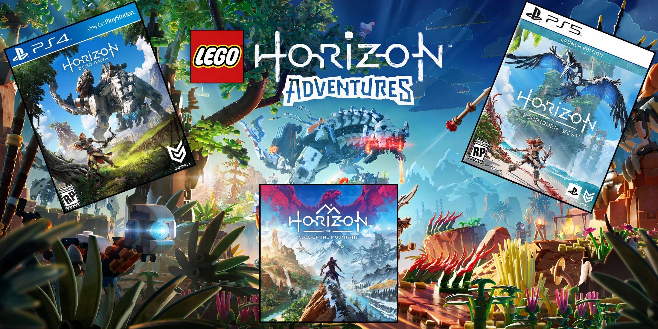 Cover image for 2025's anticipated adventure games list featuring vibrant landscapes and game elements.