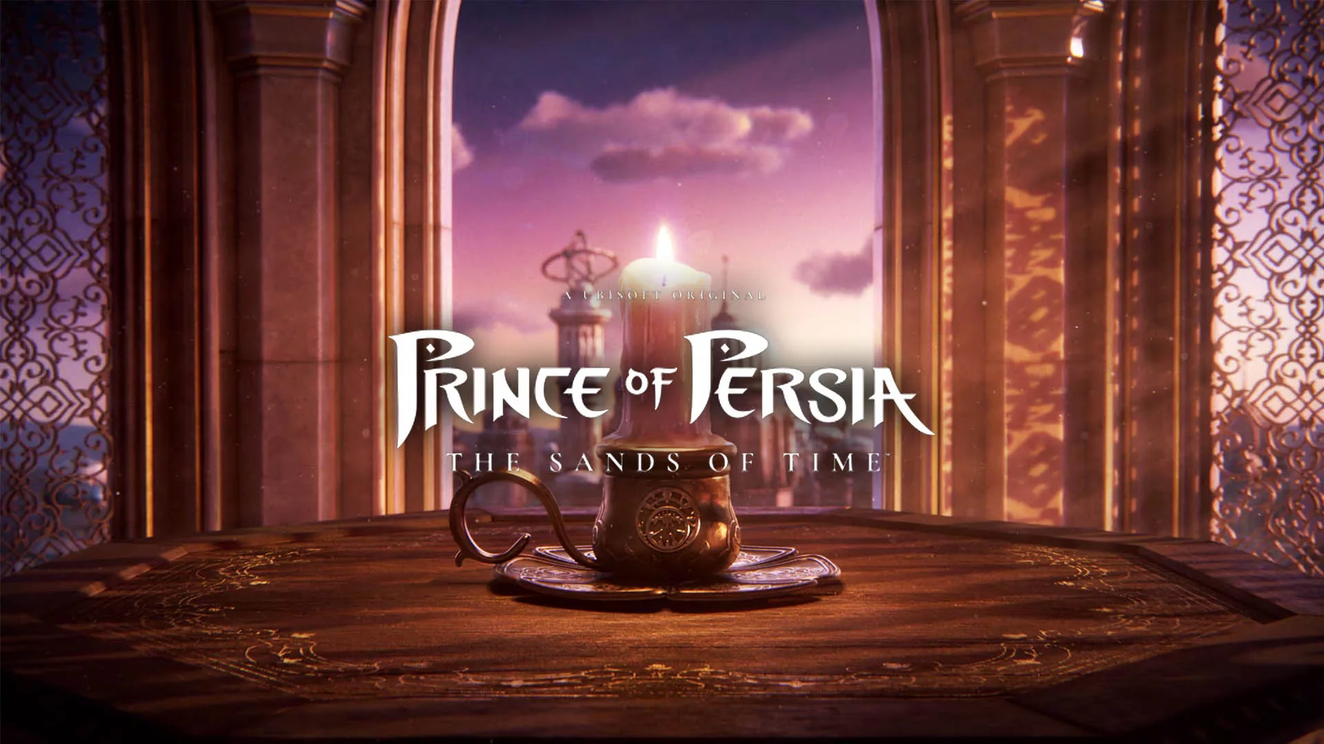 Digital artwork of Prince of Persia Remake 2026 featuring the iconic character in a dynamic pose within a vibrant fantasy landscape.