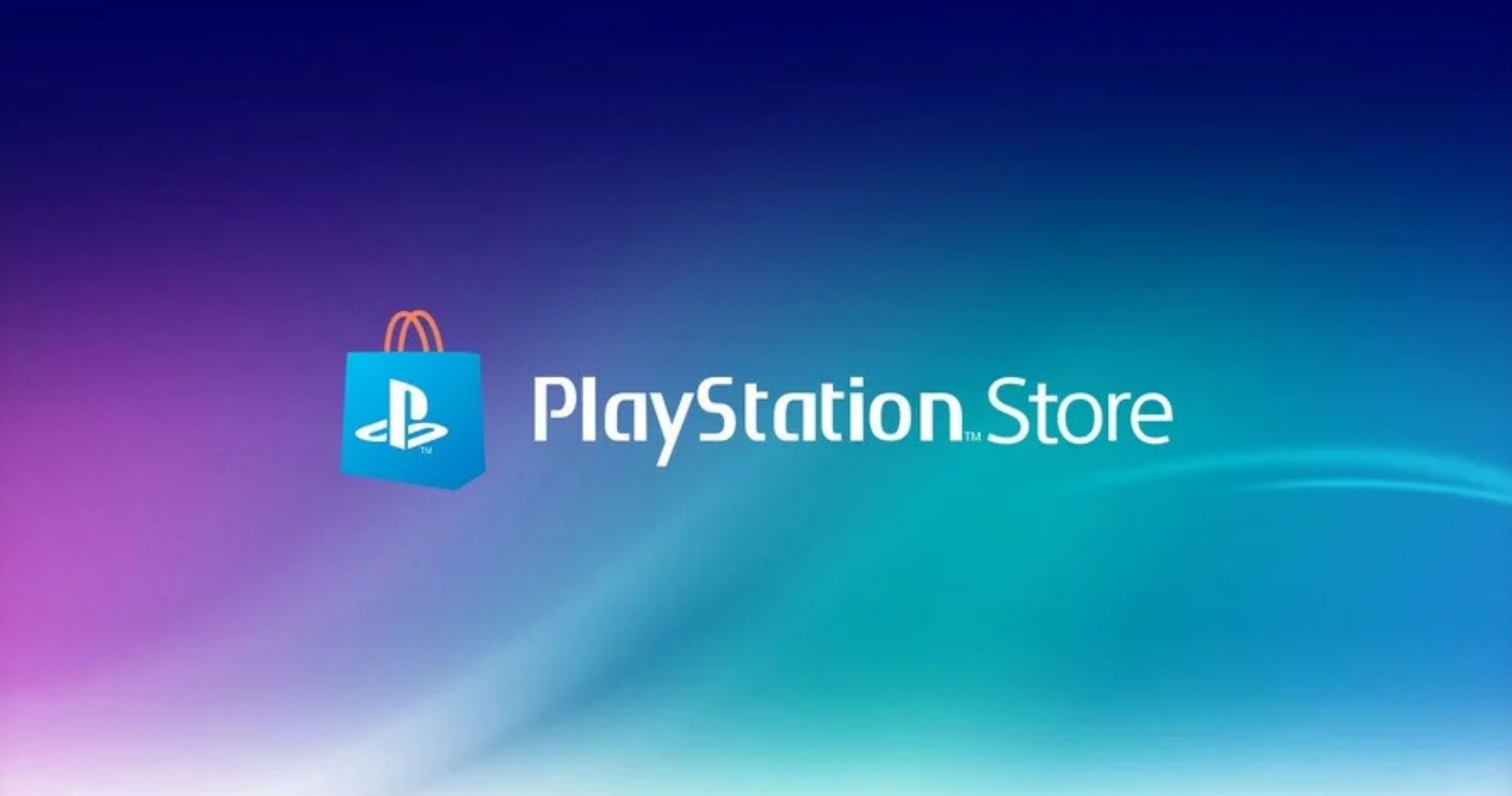 Modern digital artwork representing the top downloaded PlayStation games in February 2025 with a futuristic technology theme.