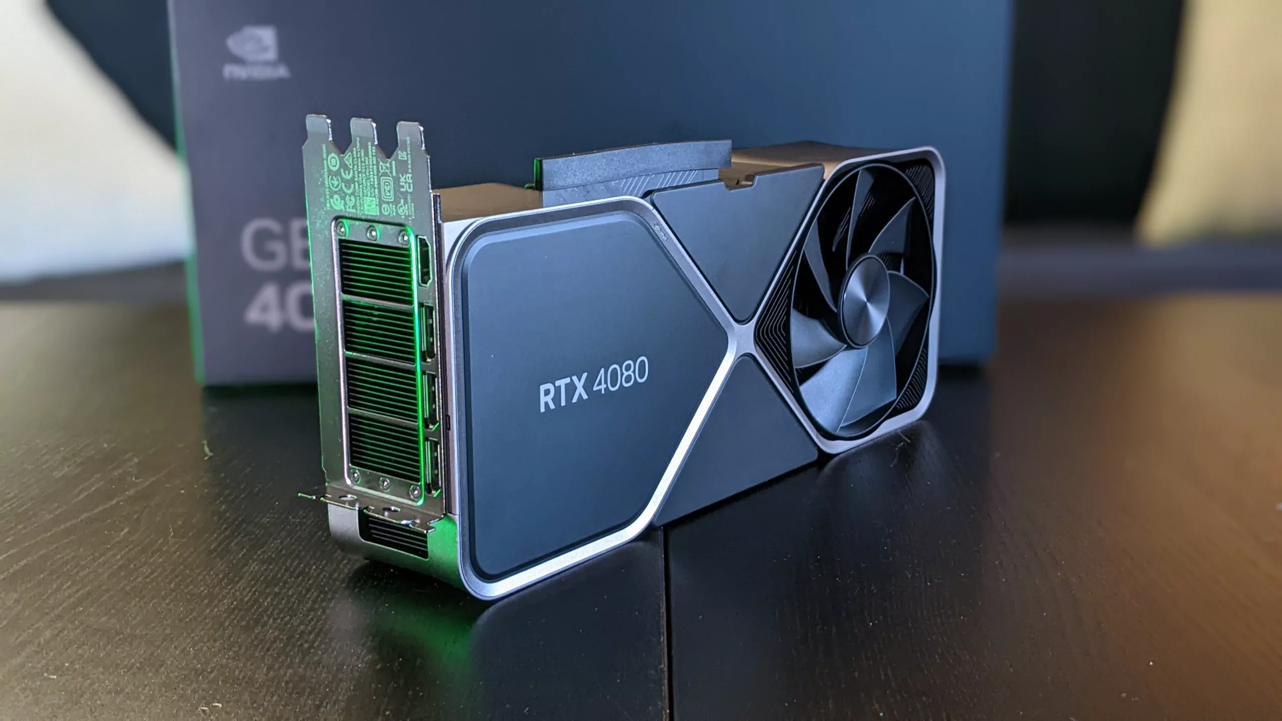 High-quality visual representation of NVIDIA GeForce drivers and DOOM: The Dark Ages game announcement in a modern and aesthetic style.
