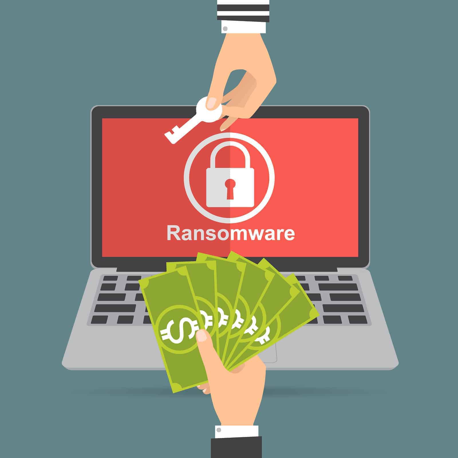 Modern art depicting ransomware and cybersecurity threats with a focus on Medusa attacks.