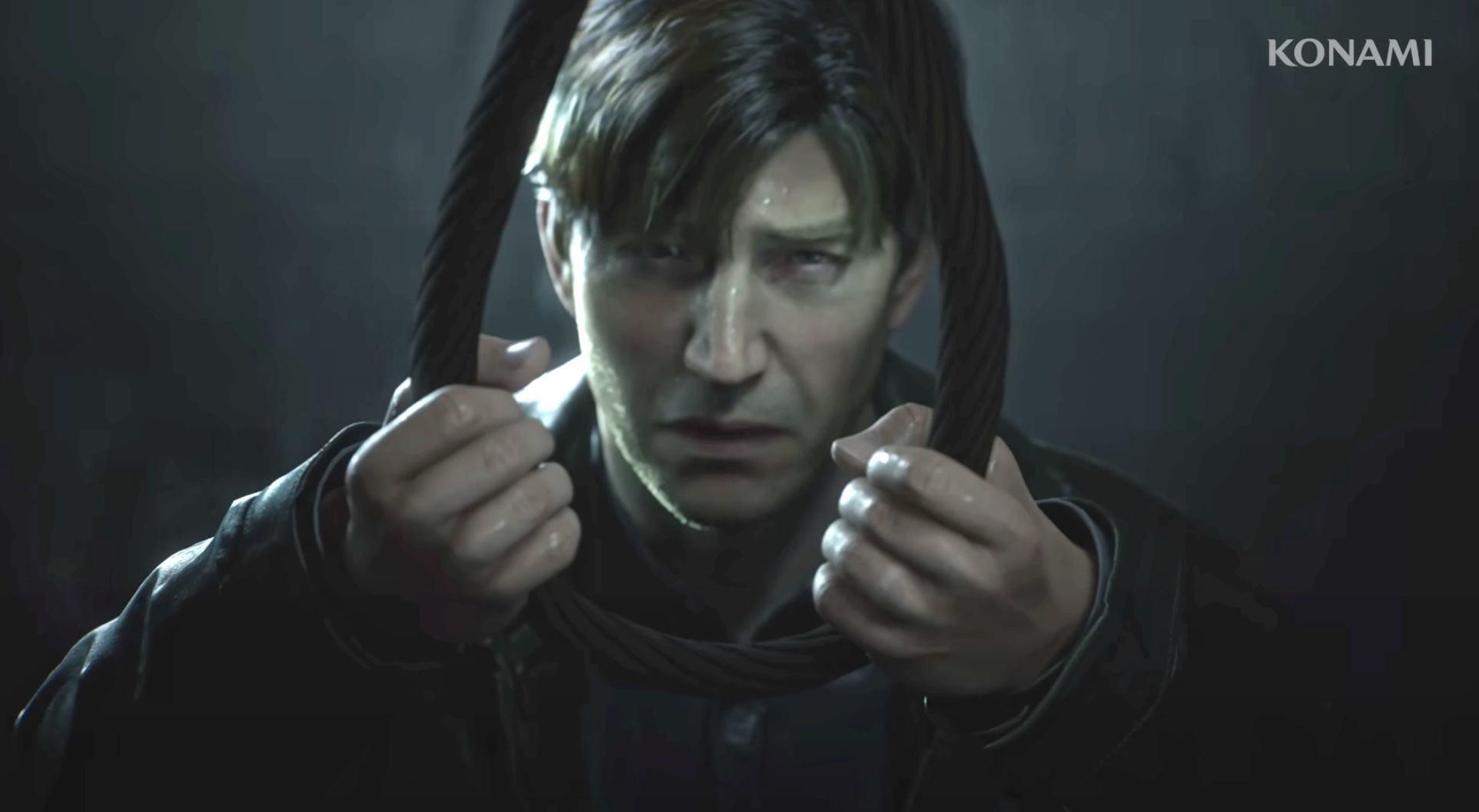 Digital artwork celebrating the success of the Silent Hill 2 remake, featuring James Sunderland in a misty landscape.