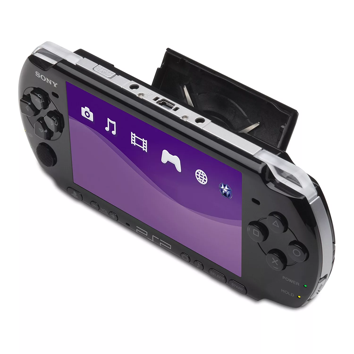 A sleek and modern representation of the new Sony portable gaming device, highlighting its technological features and aesthetic design.