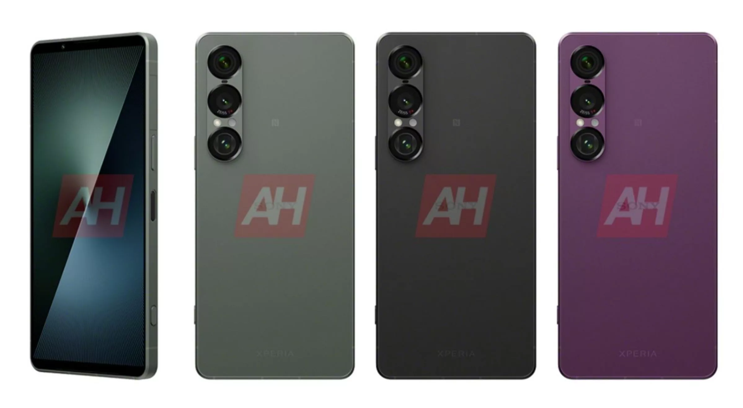 A modern visual representation of the Sony Xperia 1 VII smartphone showcasing its sleek design and advanced technology.