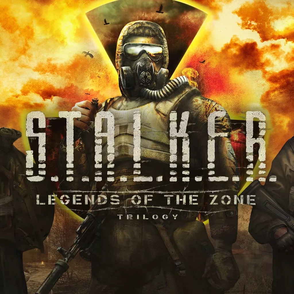 Digital illustration of STALKER: Legends of the Zone - Enhanced Edition, featuring a post-apocalyptic landscape with mysterious artifacts and eerie atmosphere.