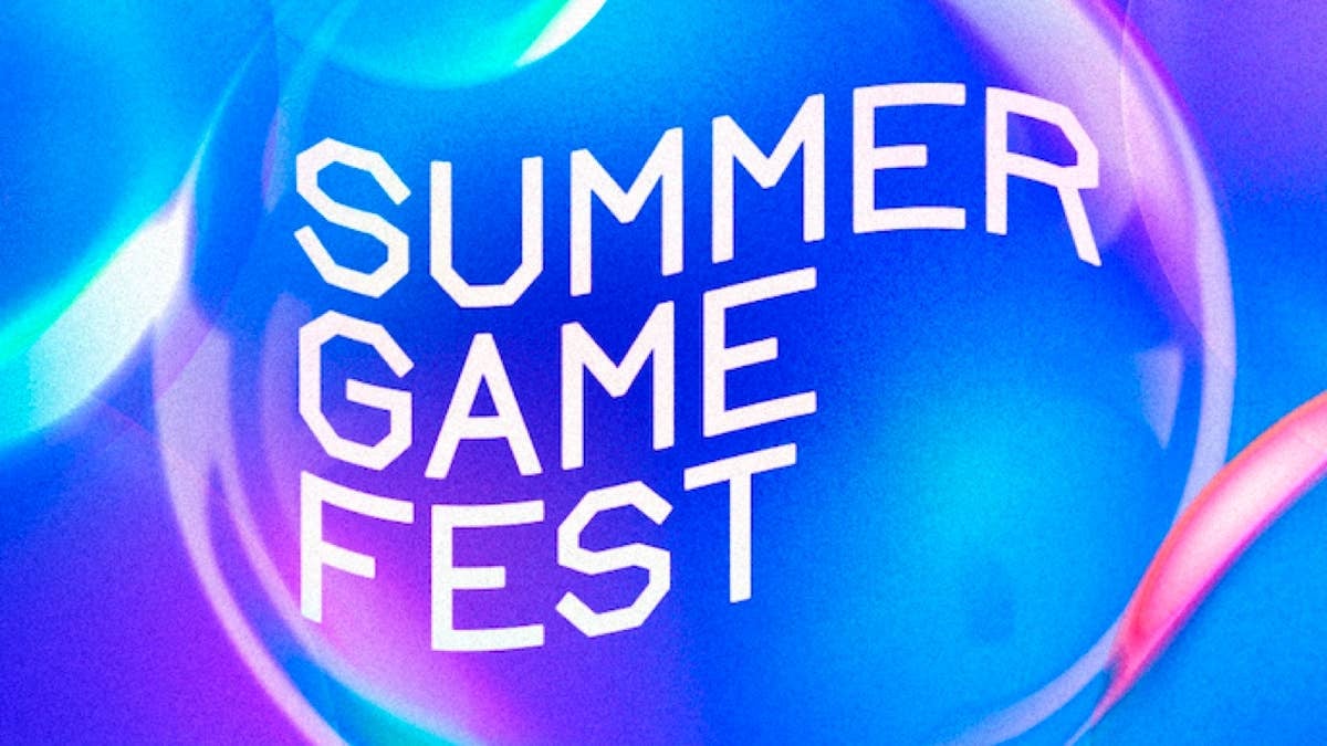 A vibrant illustration of the Summer Game Fest in Los Angeles, showcasing gamers, cosplayers, and live game announcements.