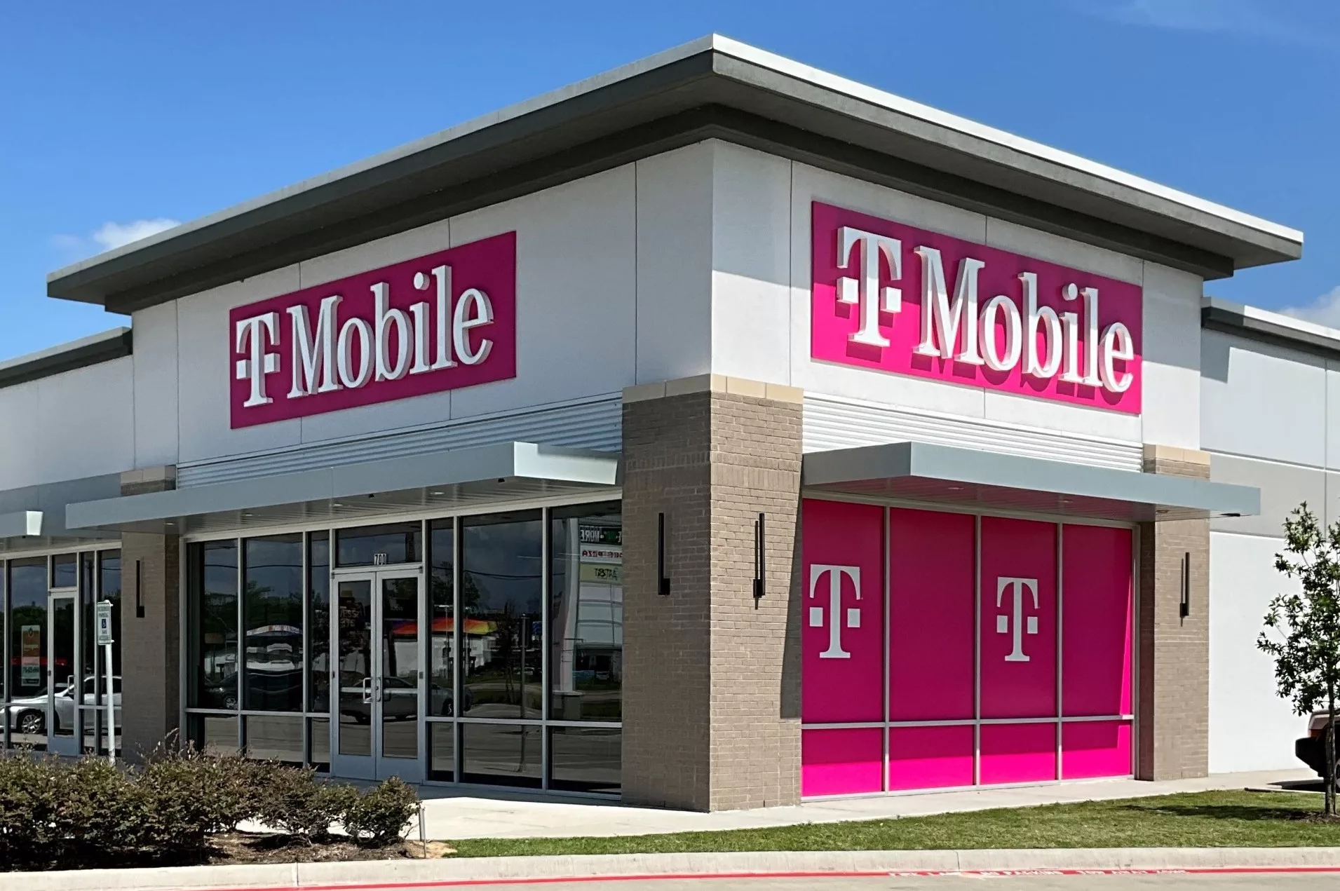 Modern graphic representation of T-Mobile price locking concept with creative and technological elements.