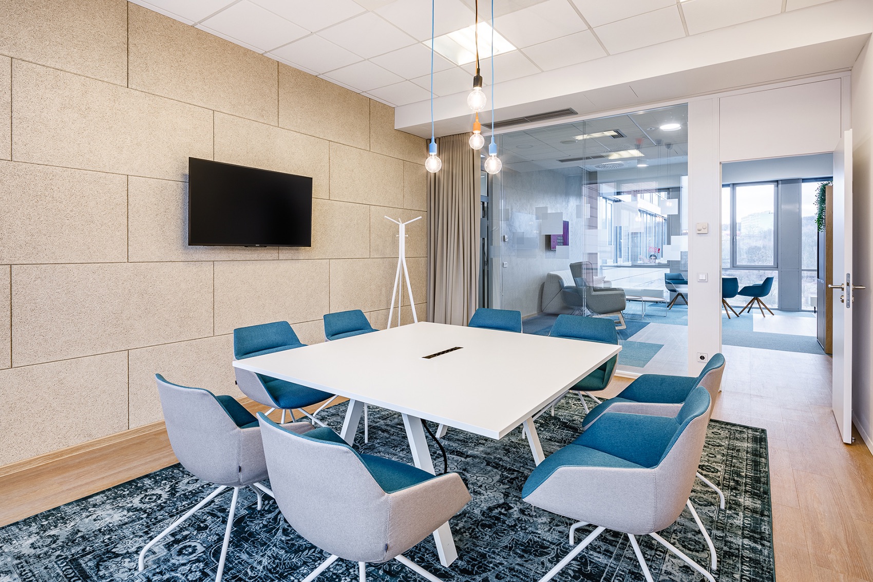 A visually striking design for T-Mobile meeting, showcasing modern technology and innovation.