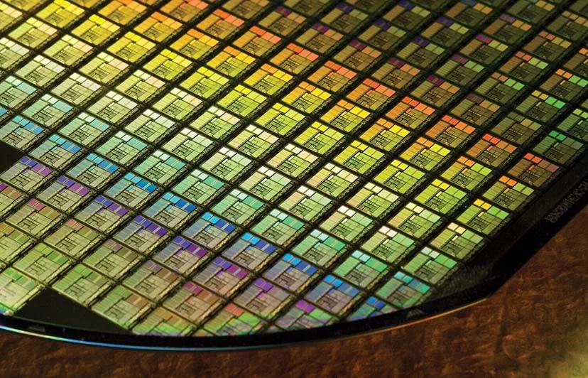 A modern illustration of 3nm chip manufacturing technology, highlighting TSMC's market dominance and competitive landscape.