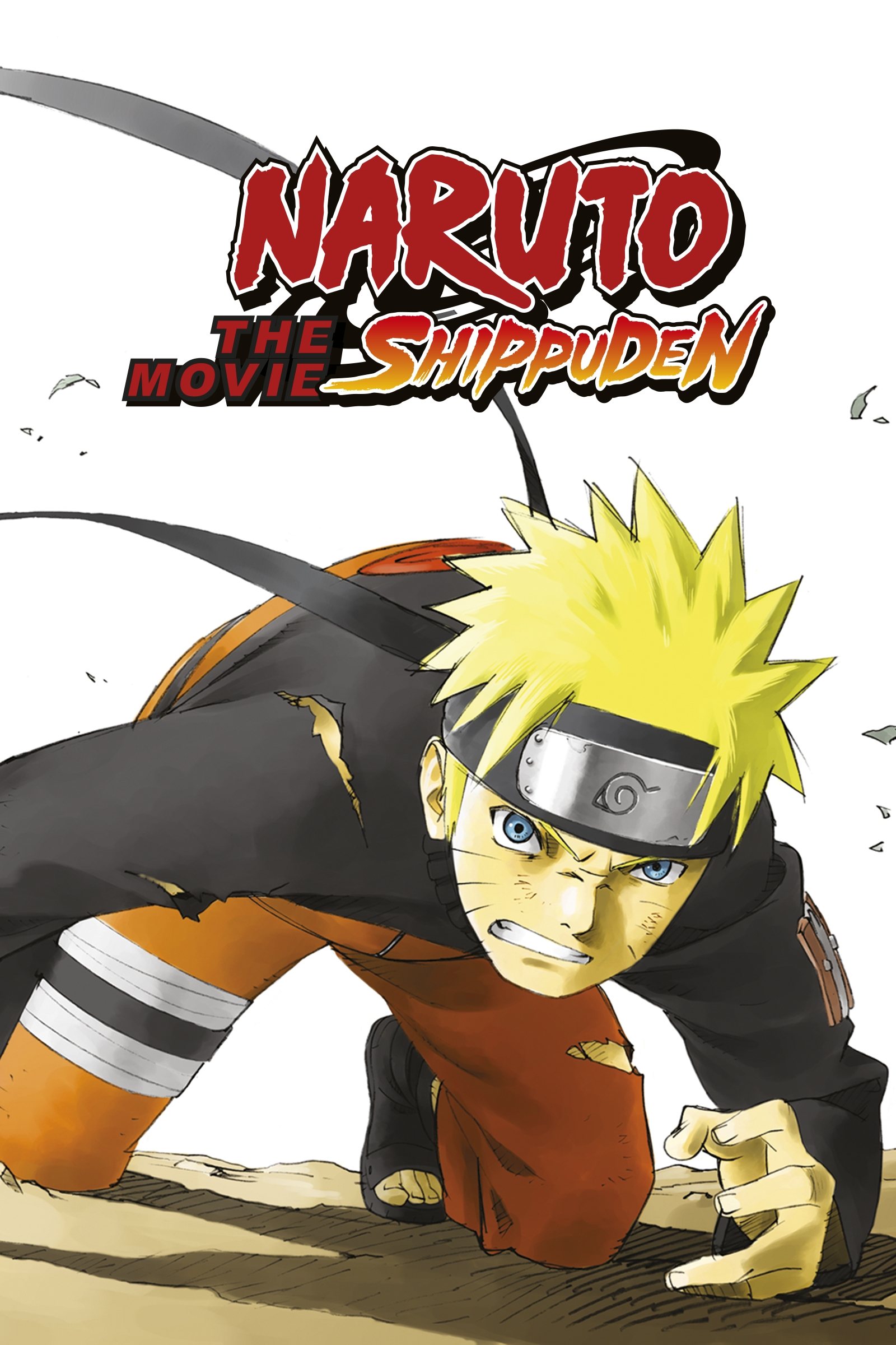 A creative and modern visual representation featuring Naruto characters and film elements, illustrating the order of Naruto movies.
