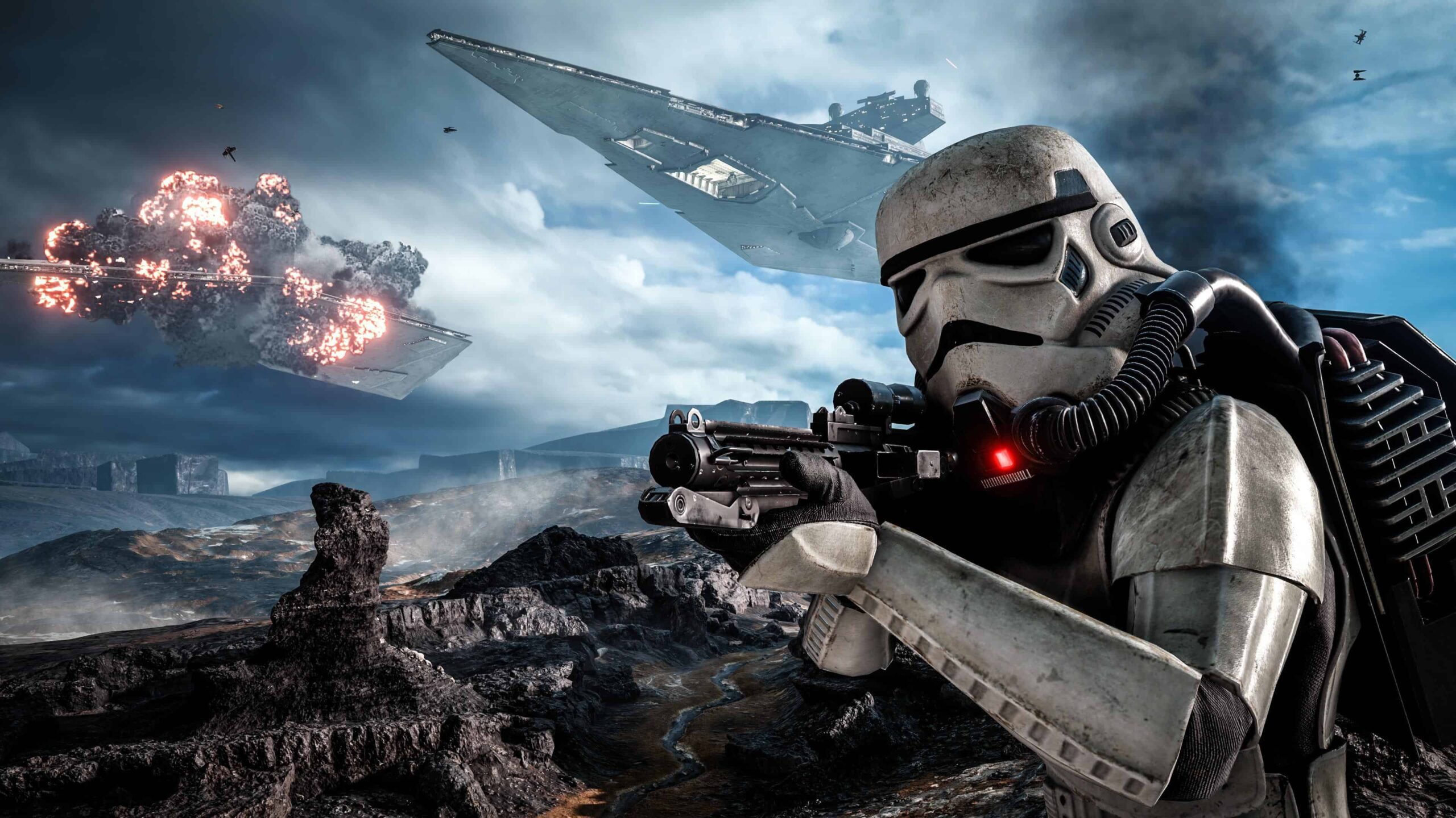 Dynamic digital artwork depicting a lightsaber duel inspired by Star Wars Episode I: Jedi Power Battles, featuring futuristic gaming elements.