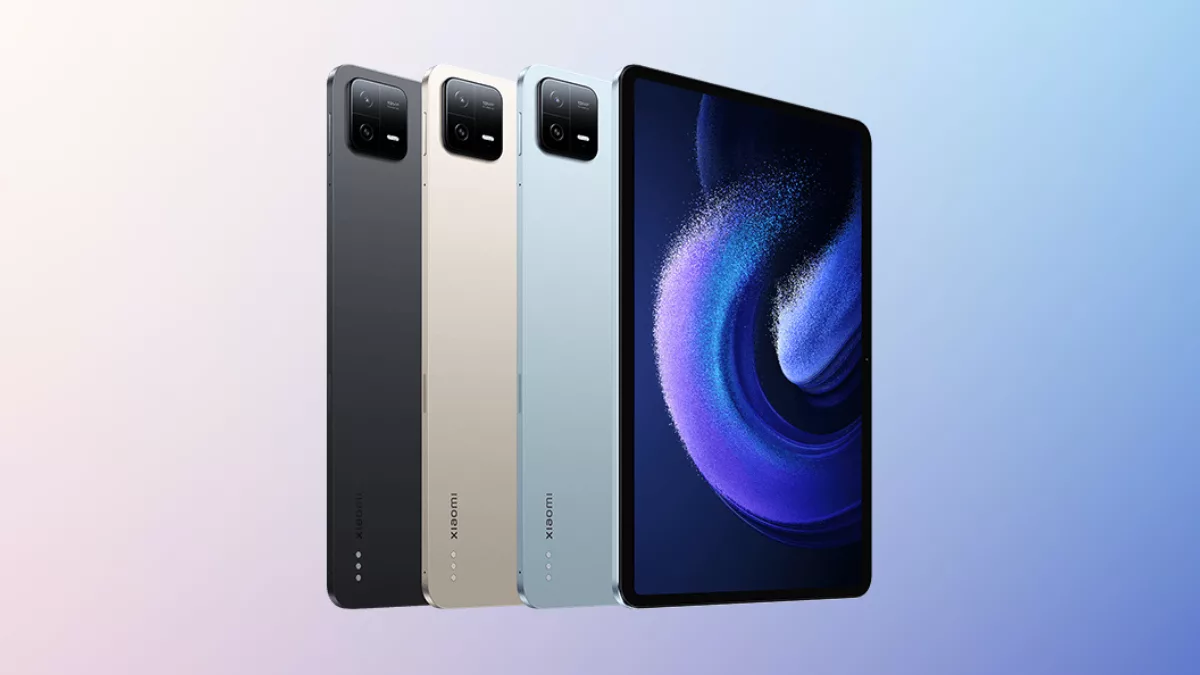 High-quality illustration of Xiaomi Pad 7 Ultra showcasing its performance and chipset features in a modern design.