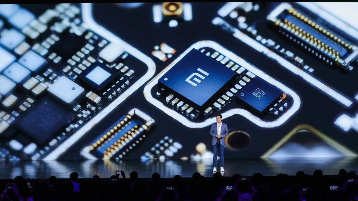 A modern visual representation of Xiaomi 5G chipset in non-flagship smartphones, showcasing technology and innovation.