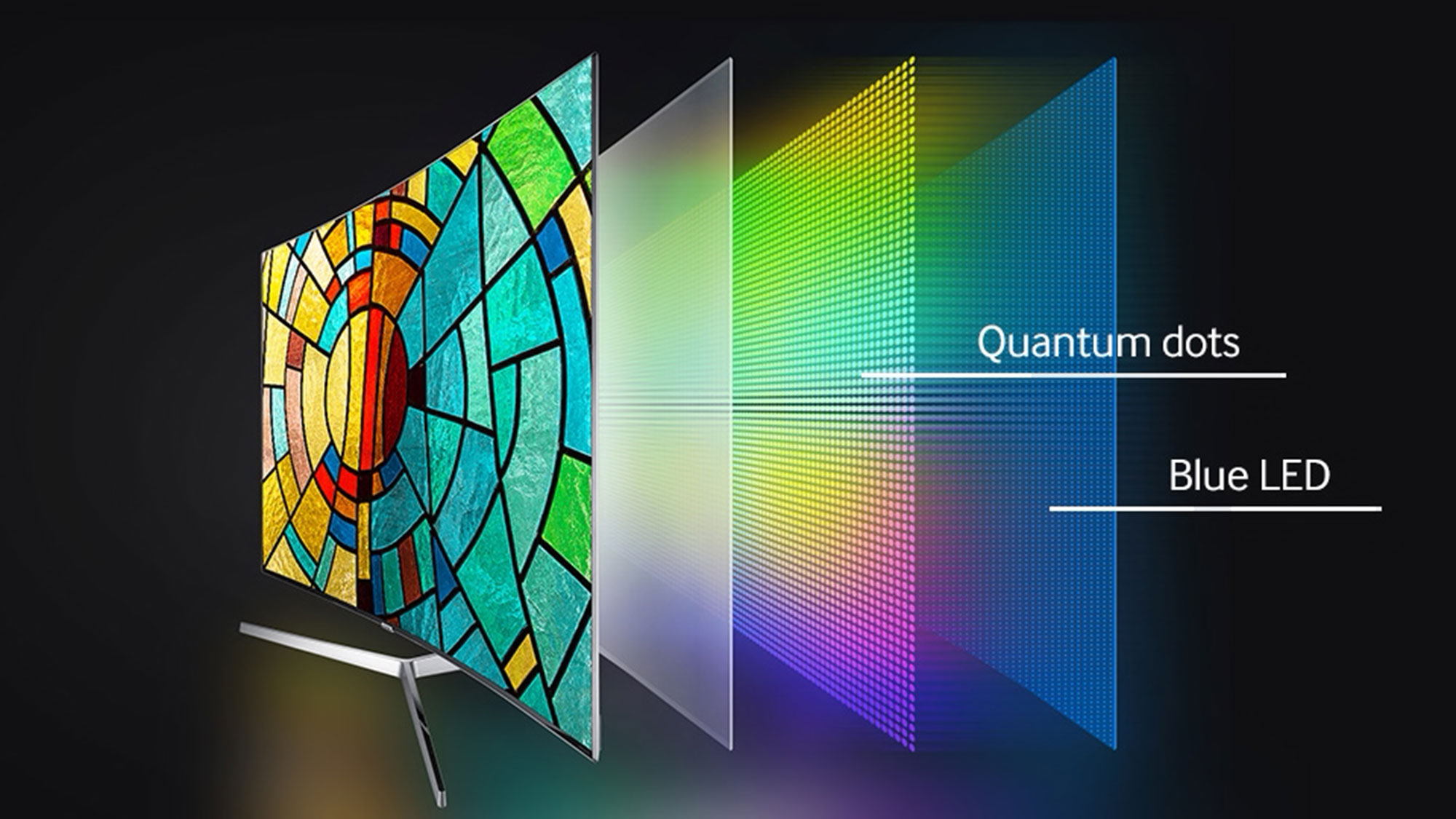 A futuristic Acer QD-OLED gaming monitor displayed in a stylish gaming setup, showcasing vibrant colors and modern technology.